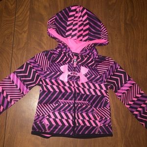 Toddler girls under armour hoodie
